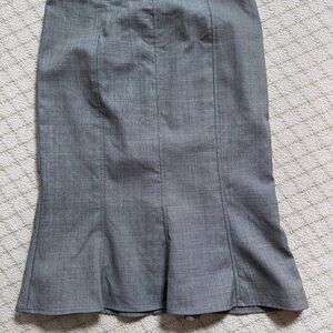 Banana Republic Charcoal Pencil Skirt
